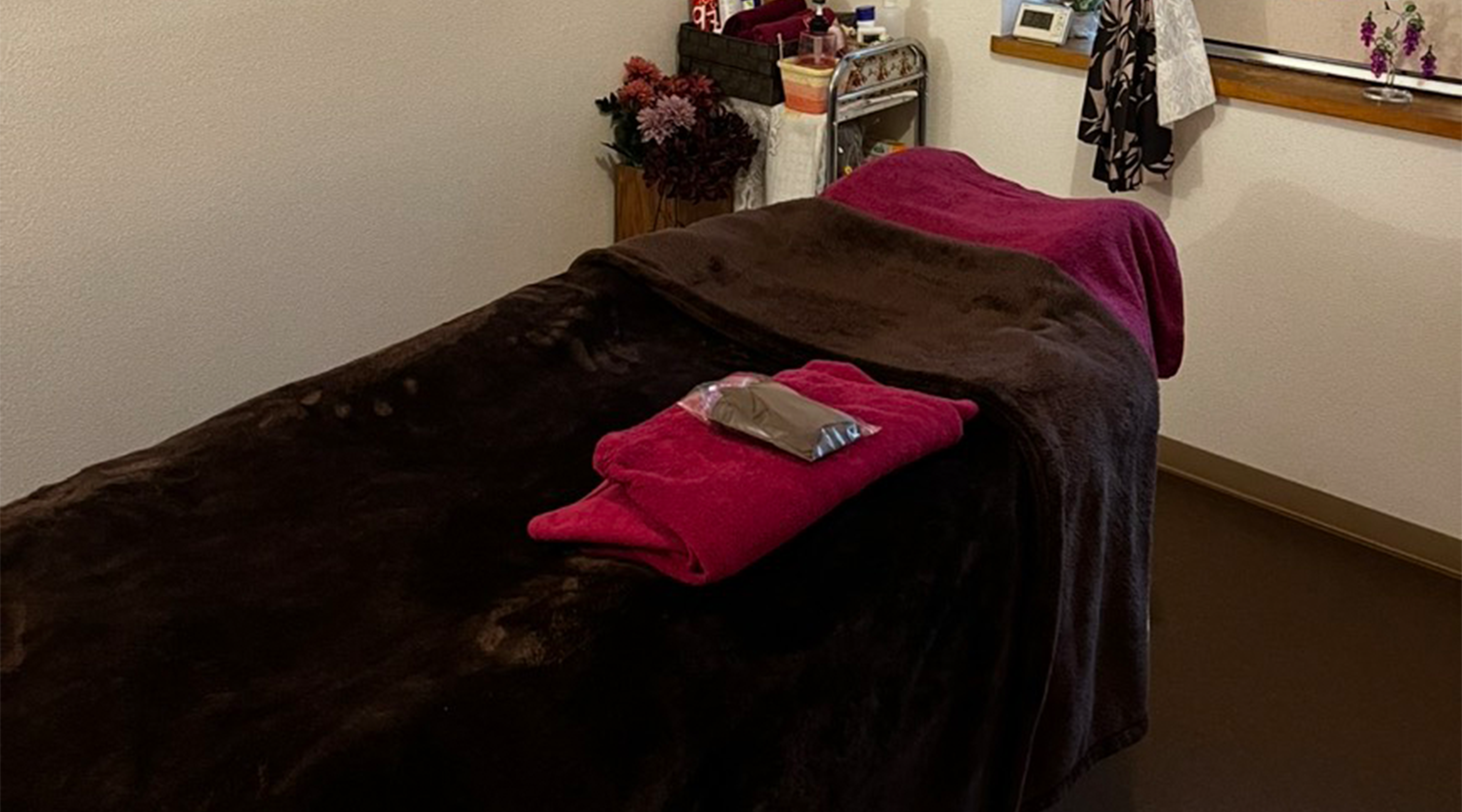 上質なベッドでくつろぐひととき